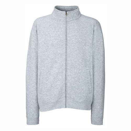 PREMIUM SWEAT JACKET ID32  ΓΚΡΙ